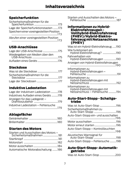 2022-2024 Ford Kuga Bedienungsanleitung | Deutsch