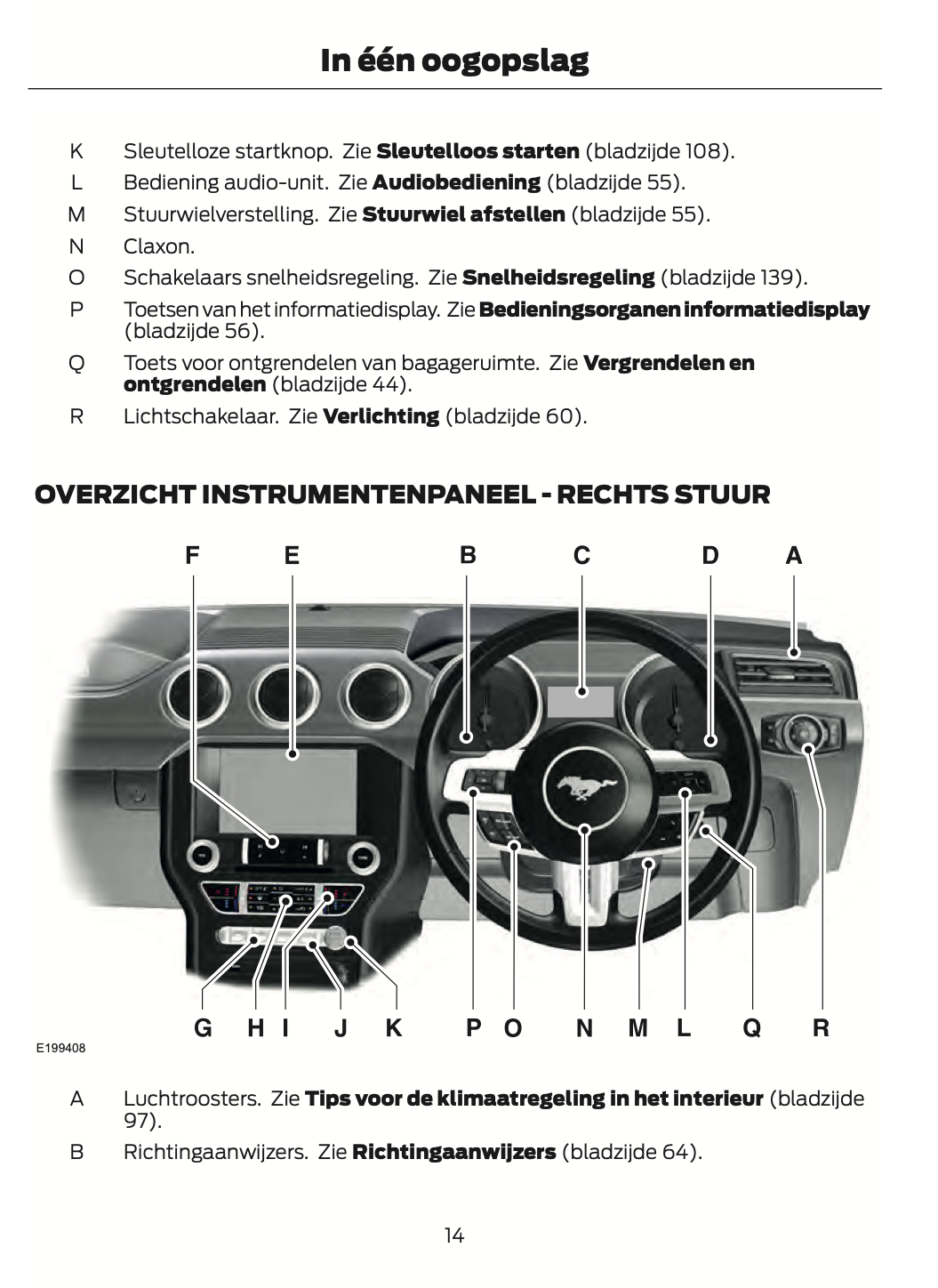 2015-2016 Ford Mustang Gebruikershandleiding | Nederlands