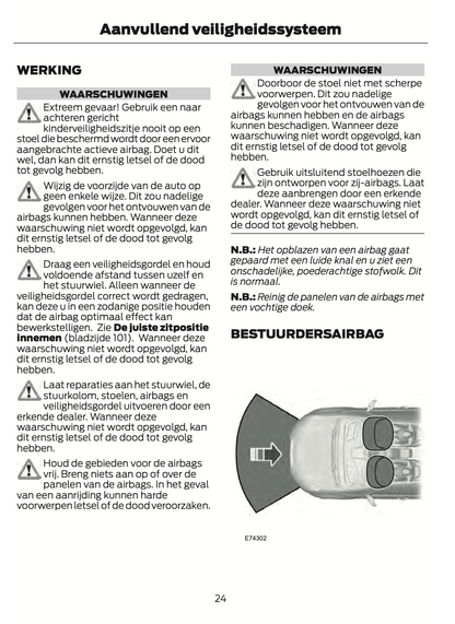 2015-2016 Ford Mustang Gebruikershandleiding | Nederlands