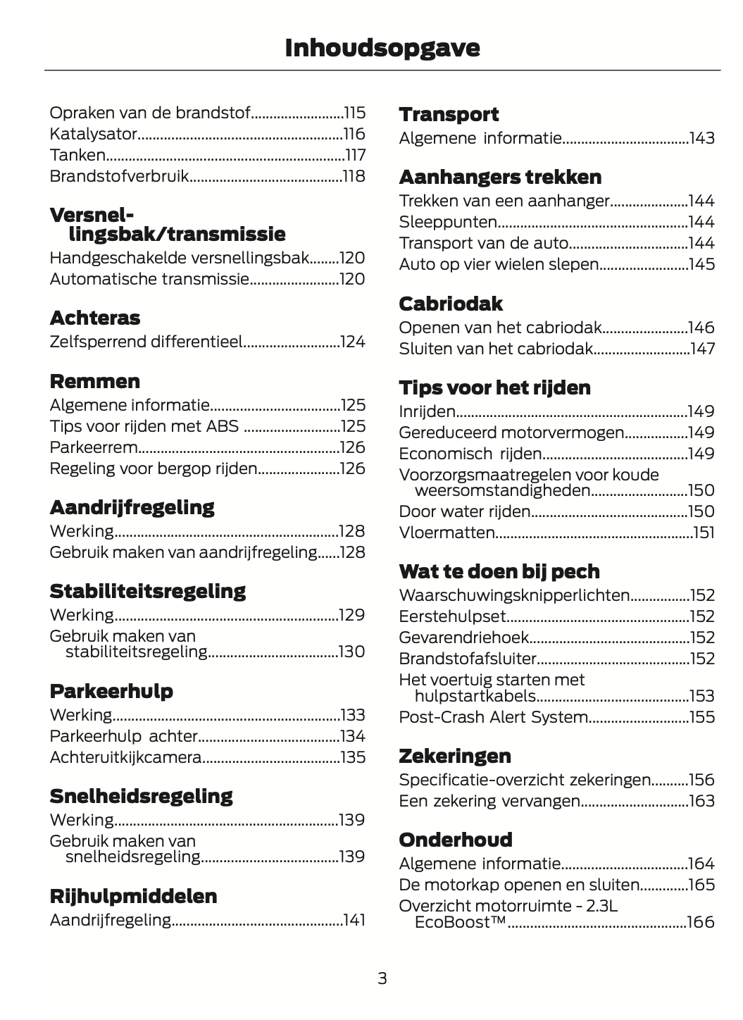 2015-2016 Ford Mustang Gebruikershandleiding | Nederlands