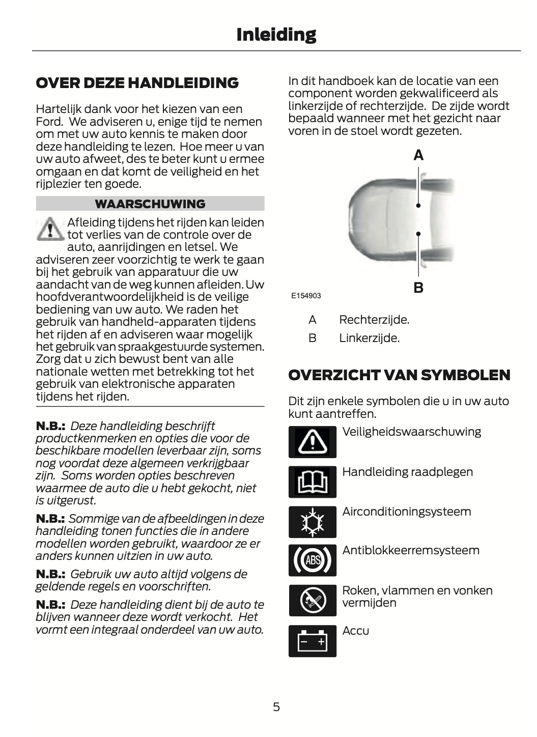 2015-2016 Ford Mustang Gebruikershandleiding | Nederlands