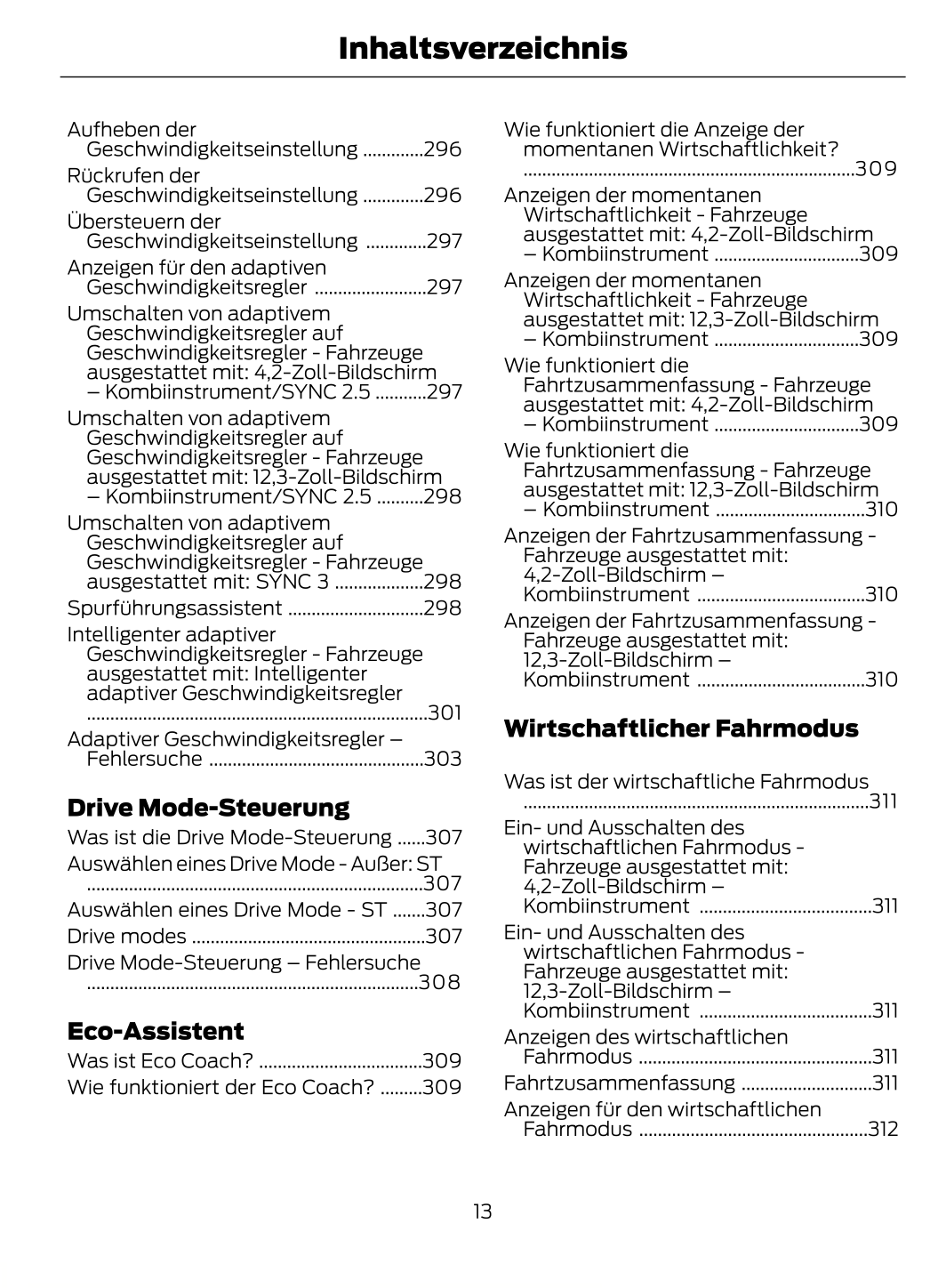 2023-2024 Ford Puma Gebruikershandleiding | Duits