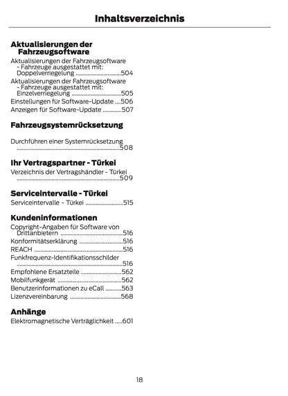 2025 Ford Puma Owner's Manual | German