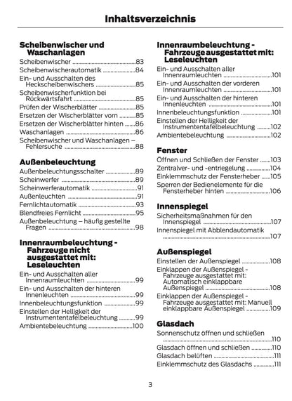 2025 Ford Puma Owner's Manual | German