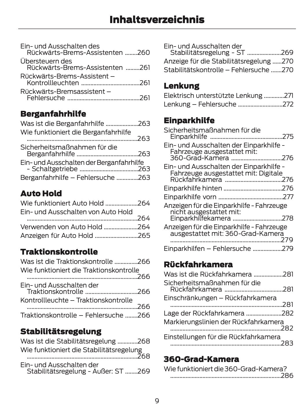 2026 Ford Puma Owner's Manual | German