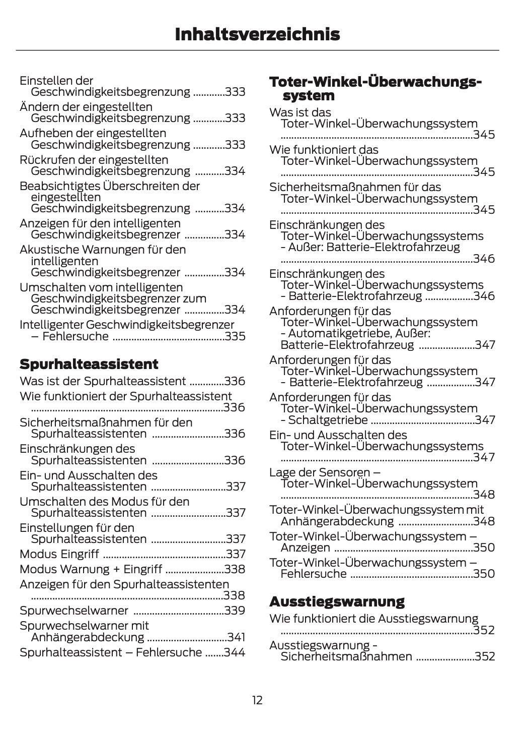 2026 Ford Puma Owner's Manual | German