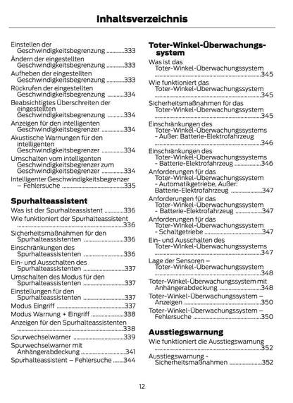 2026 Ford Puma Owner's Manual | German
