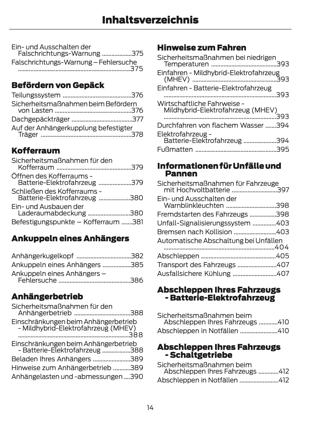 2026 Ford Puma Owner's Manual | German