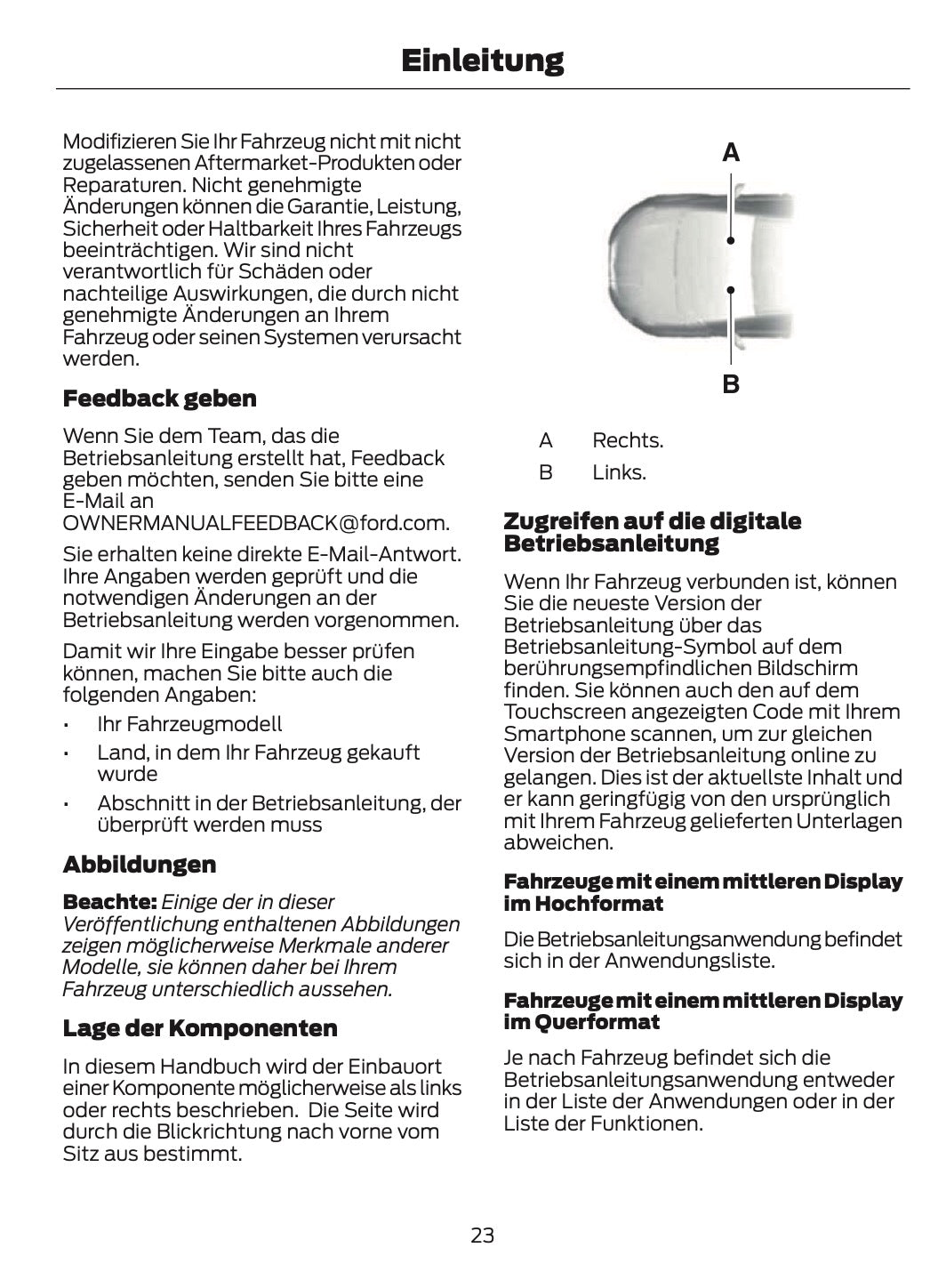 2026 Ford Puma Owner's Manual | German