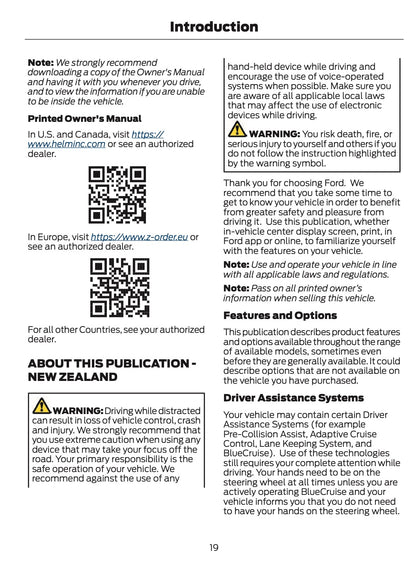 2026 Ford Puma Owner's Manual | English