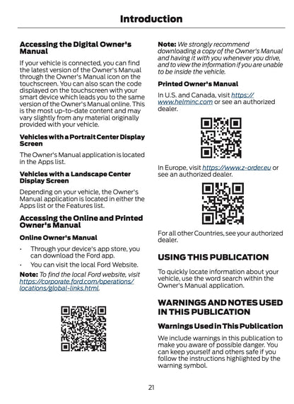 2026 Ford Puma Owner's Manual | English