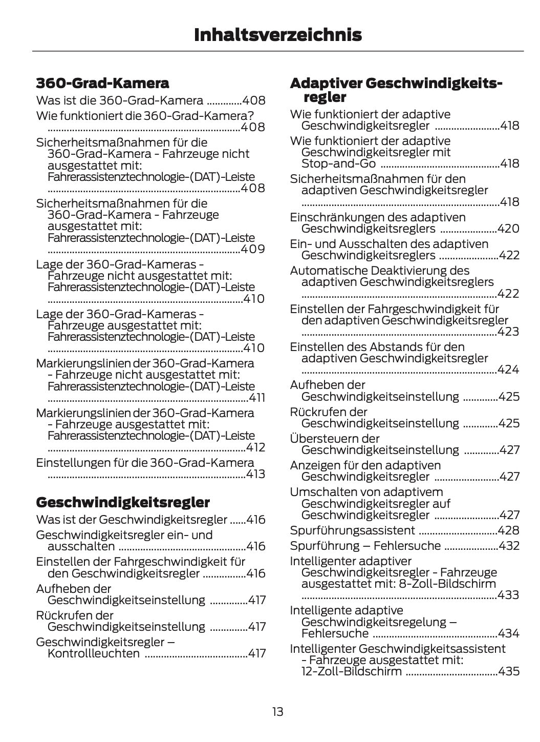 2026 Ford Ranger Owner's Manual | German
