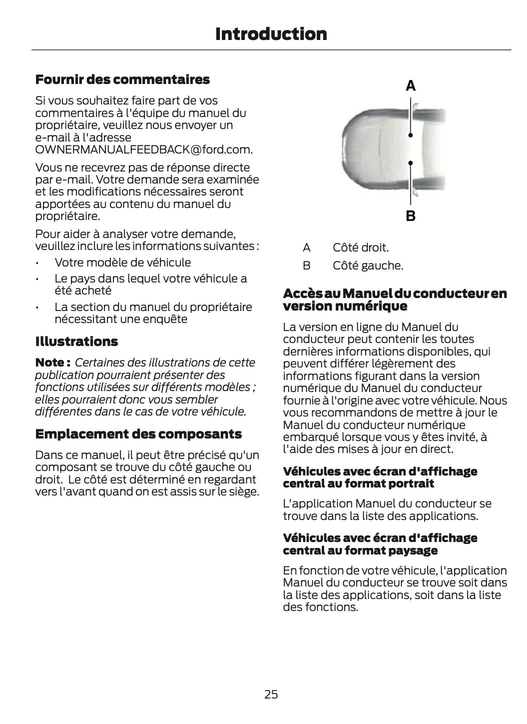 2025-2026 Ford Ranger Manuel du propriétaire | Français