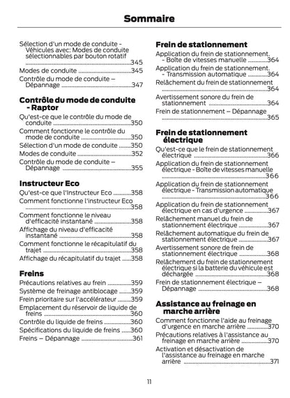 2026 Ford Ranger Manuel du propriétaire | Français