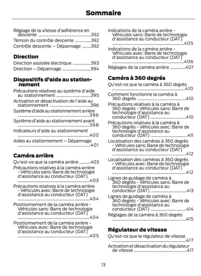 2026 Ford Ranger Manuel du propriétaire | Français