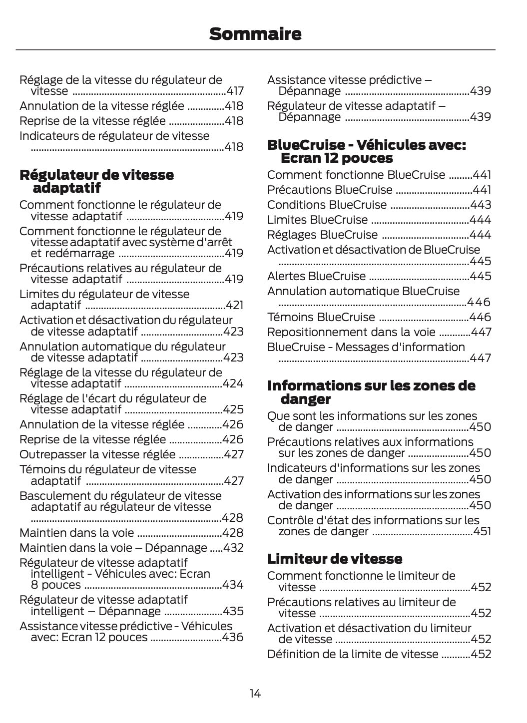 2026 Ford Ranger Manuel du propriétaire | Français