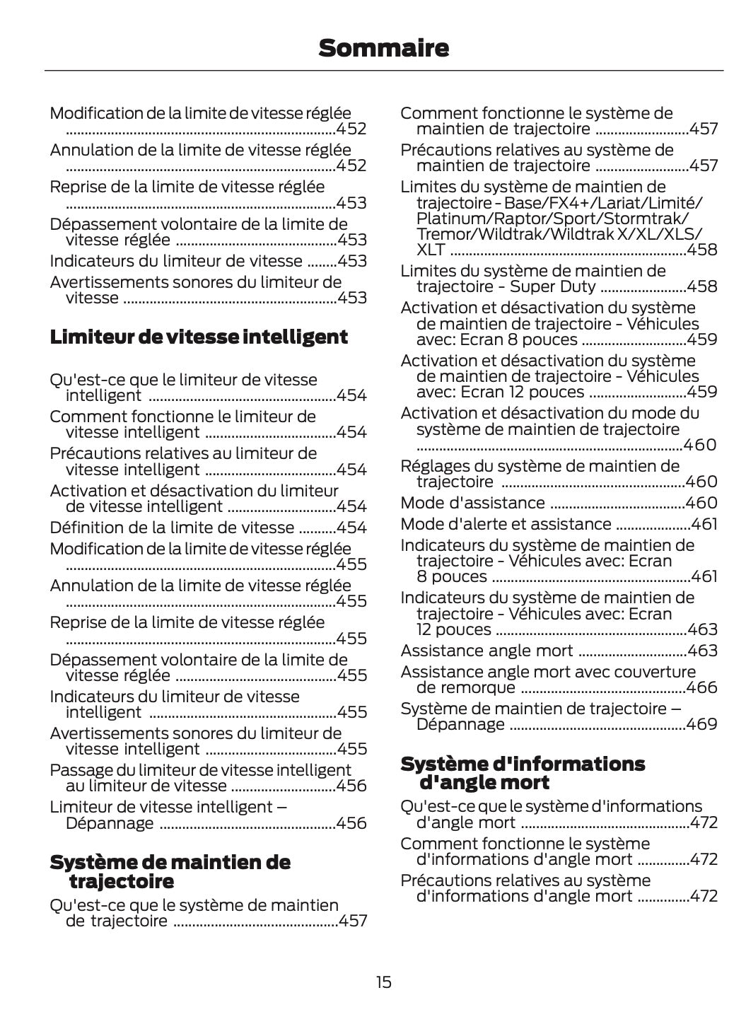 2026 Ford Ranger Manuel du propriétaire | Français