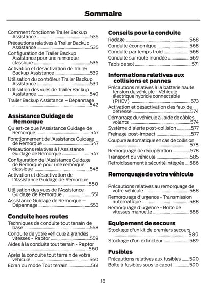 2026 Ford Ranger Manuel du propriétaire | Français