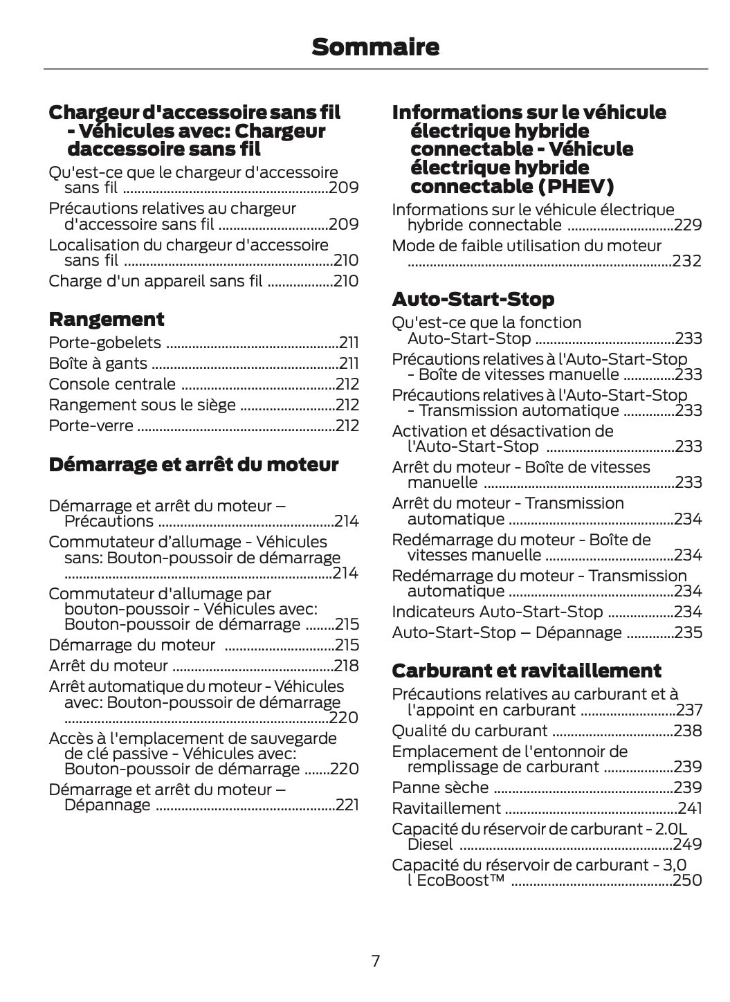 2026 Ford Ranger Manuel du propriétaire | Français