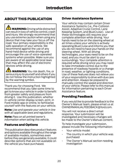 2025-2026 Ford Ranger Owner's Manual | English