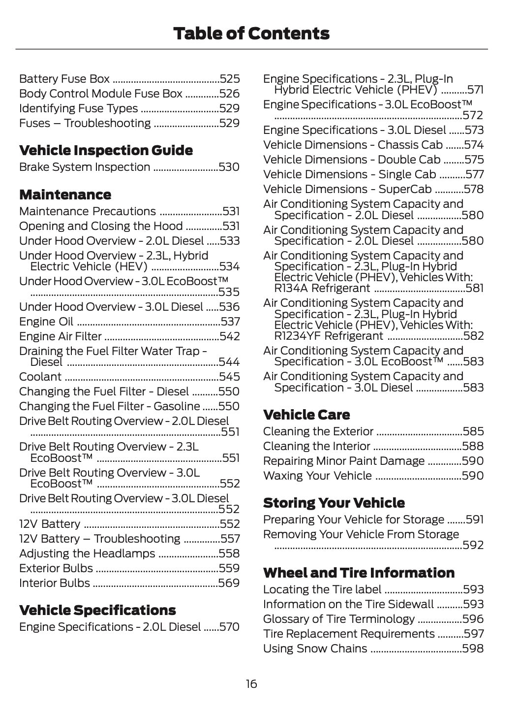 2026 Ford Ranger Owner's Manual | English