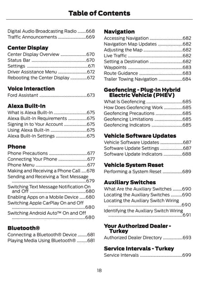 2026 Ford Ranger Owner's Manual | English