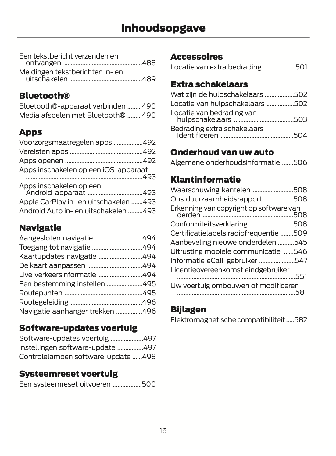 2022-2023 Ford Ranger Owner's Manual | Dutch