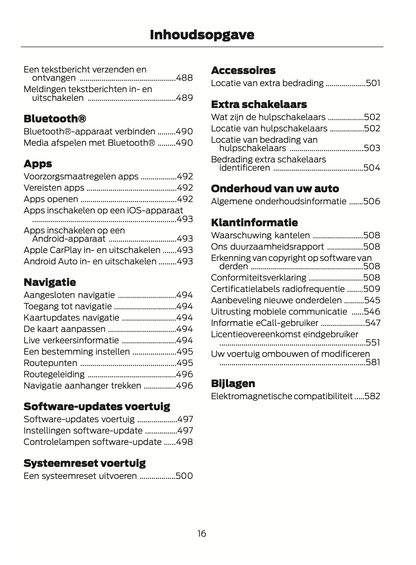 2022-2023 Ford Ranger Owner's Manual | Dutch