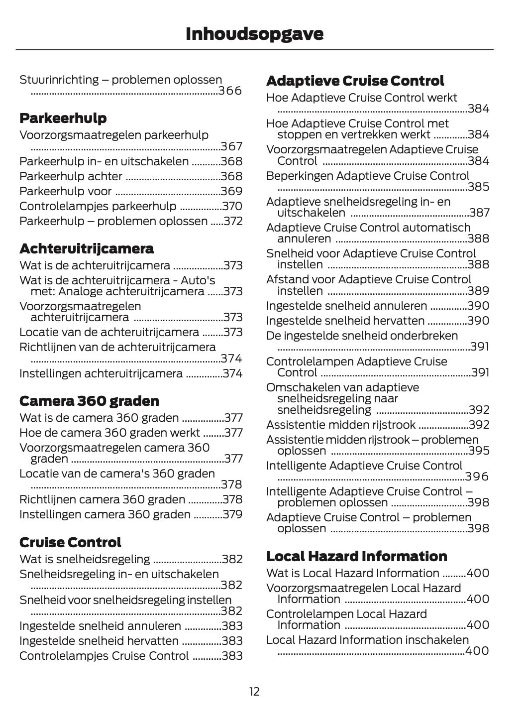 2025-2026 Ford Ranger Gebruikershandleiding | Nederlands