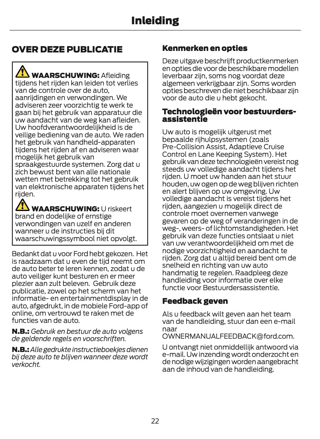 2025-2026 Ford Ranger Gebruikershandleiding | Nederlands