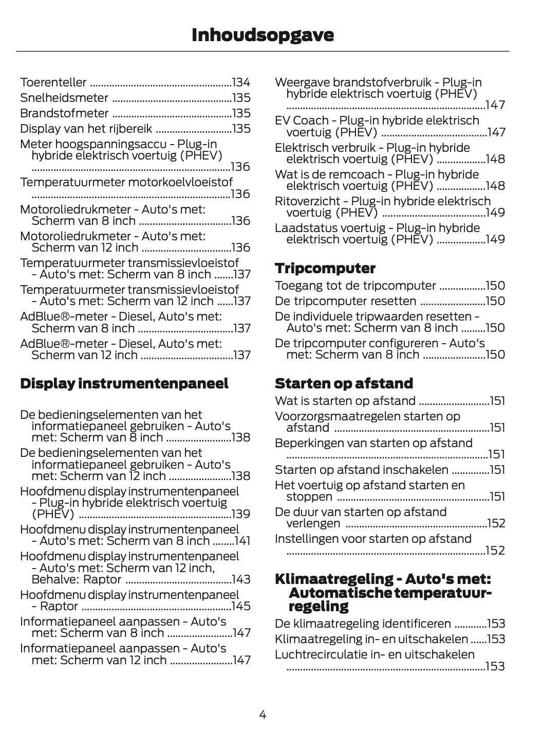 2025-2026 Ford Ranger Gebruikershandleiding | Nederlands