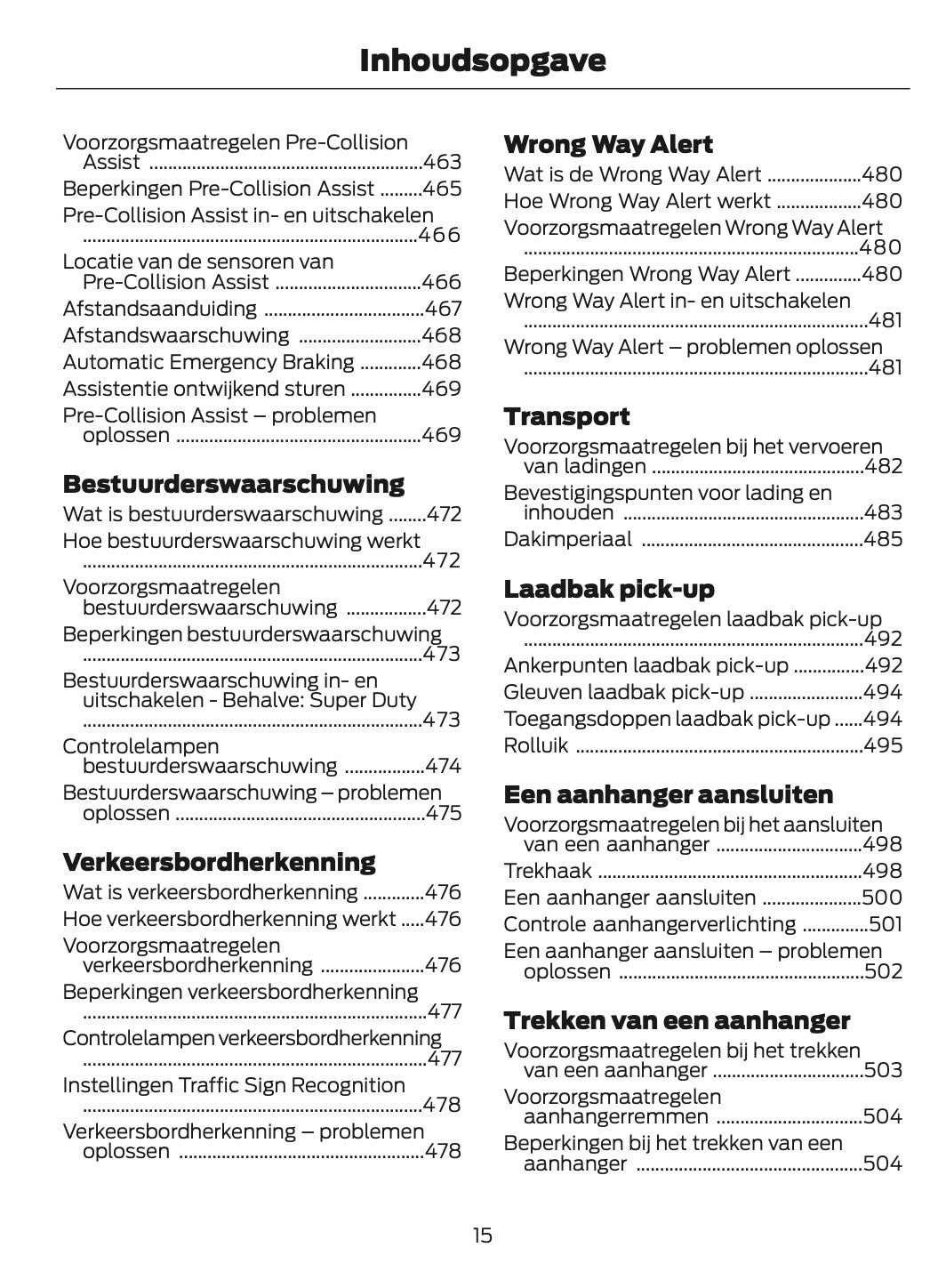 2026 Ford Ranger Owner's Manual | Dutch