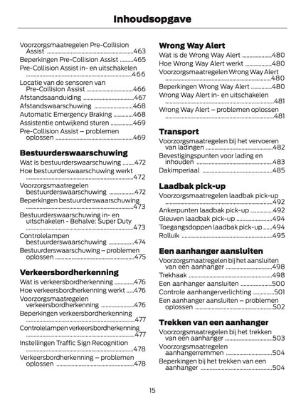 2026 Ford Ranger Owner's Manual | Dutch