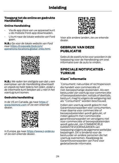 2026 Ford Ranger Owner's Manual | Dutch