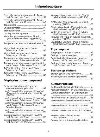 2026 Ford Ranger Owner's Manual | Dutch