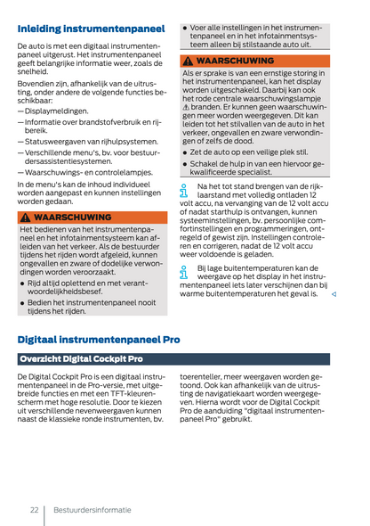 2024-2025 Ford Tourneo Connect/Transit Connect Plug-in-Hybrid Owner's Manual | Dutch