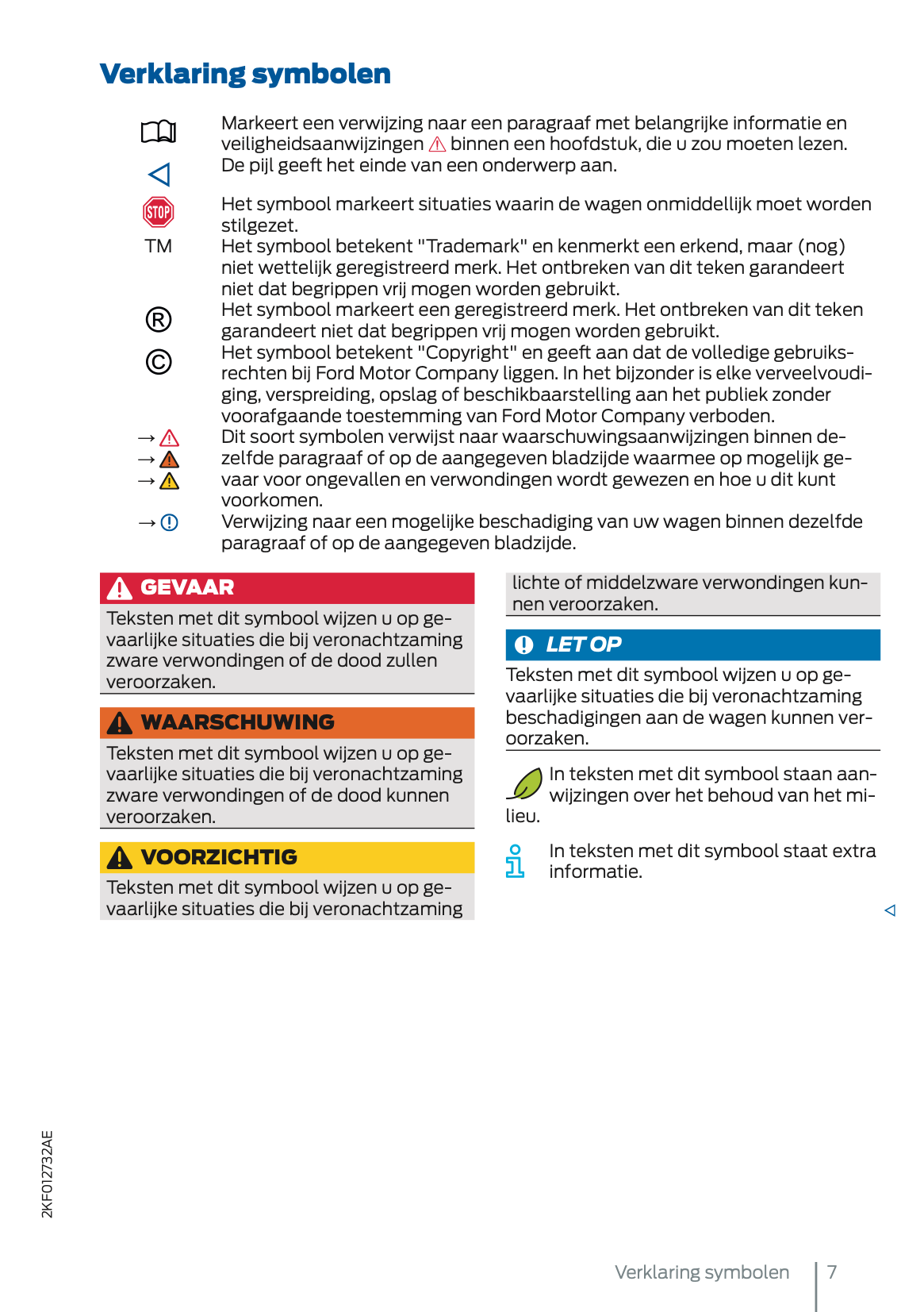 2024 Ford Tourneo Connect/Transit Connect Gebruikershandleiding | Nederlands