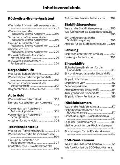 2026 Ford Transit Owner's Manual | German