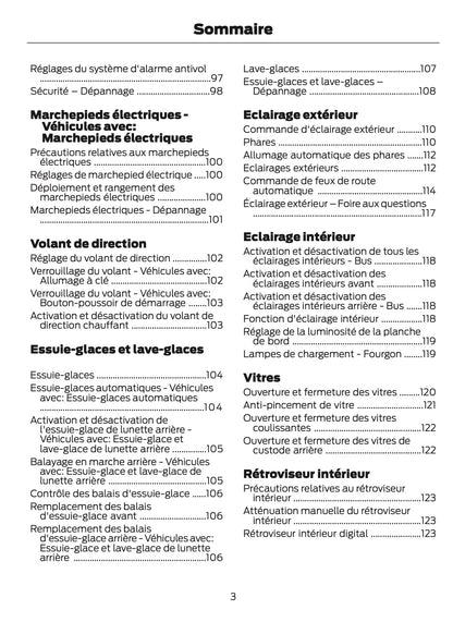 2026 Ford Transit Manuel du propriétaire | Français