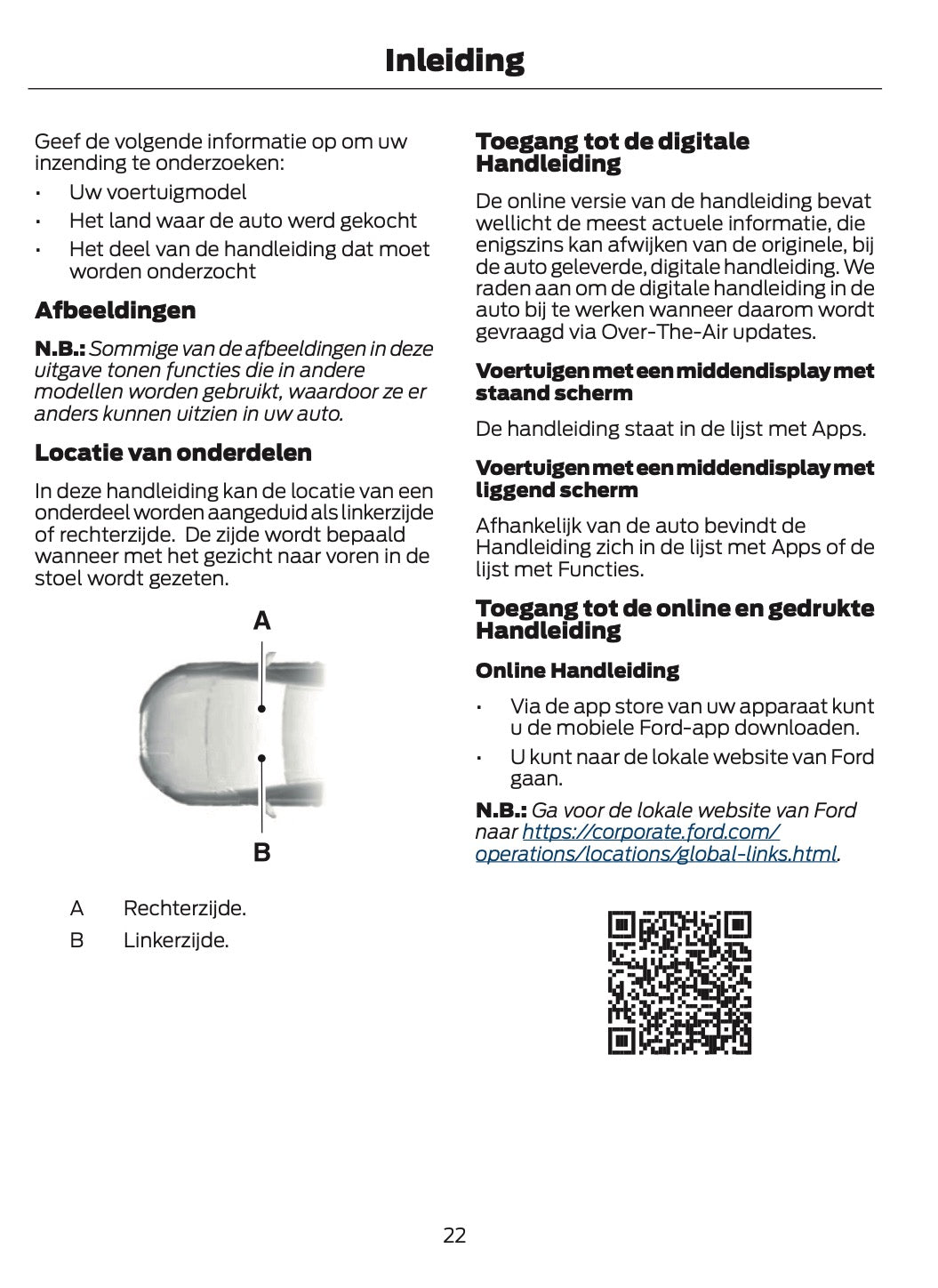 2026 Ford Transit Owner's Manual | Dutch