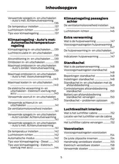 2026 Ford Transit Owner's Manual | Dutch