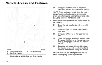 1998 Freightliner Business Class Trucks Owner's Manual | English