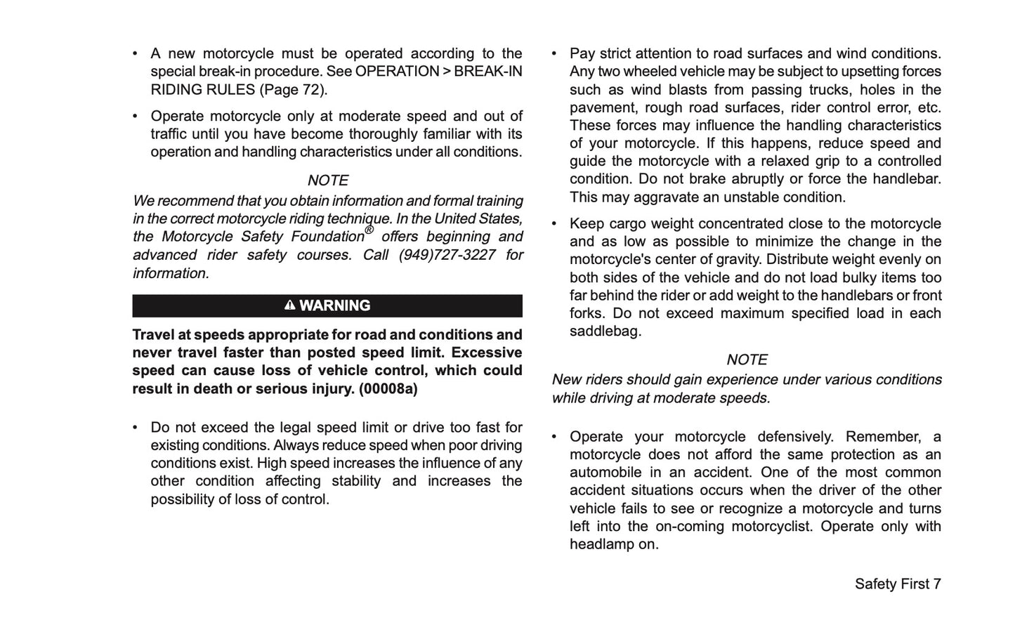 2008 Harley-Davidson FLHRSE4 Owner's Manual | English US