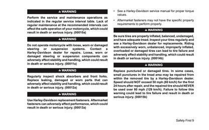 2008 Harley-Davidson FLHRSE4 Owner's Manual | English US