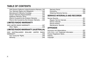 2022 Harley-Davidson FLHTCUTGSE Owner's Manual | English US