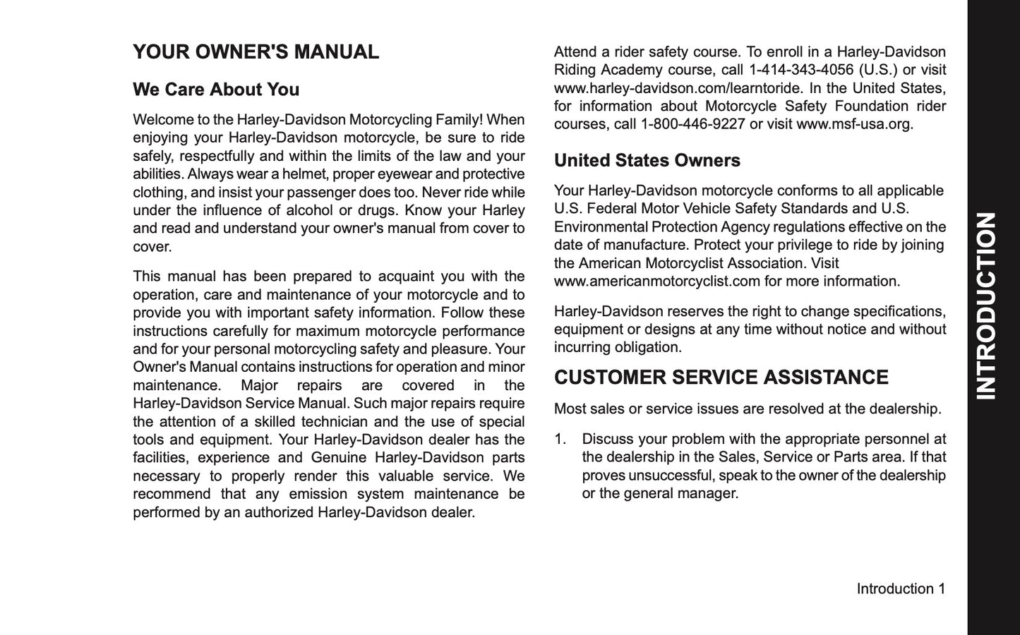 2022 Harley-Davidson FLHXSE Owner's Manual | English US