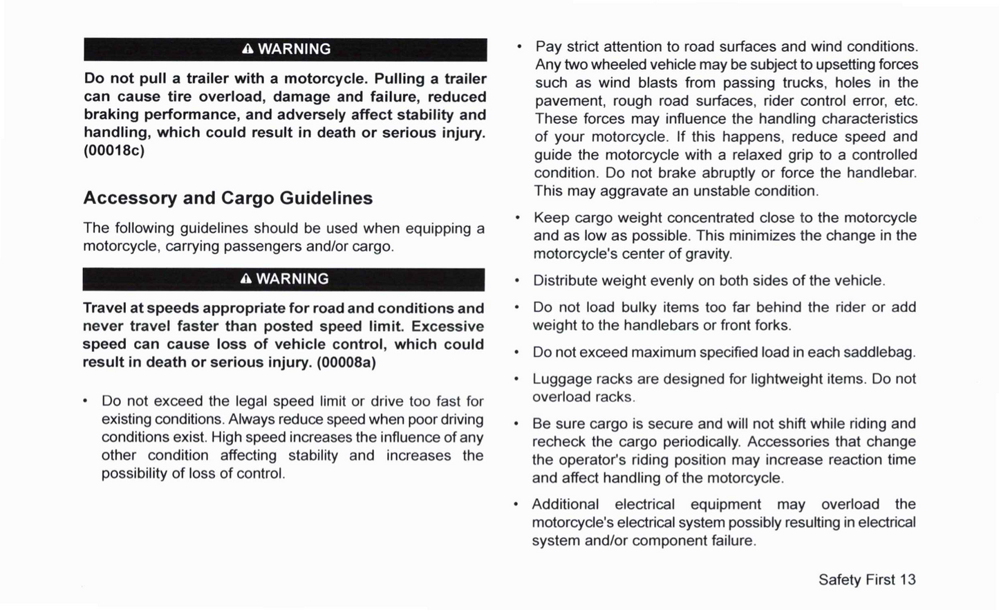 2010 Harley-Davidson FLSTSE Owner's Manual | English