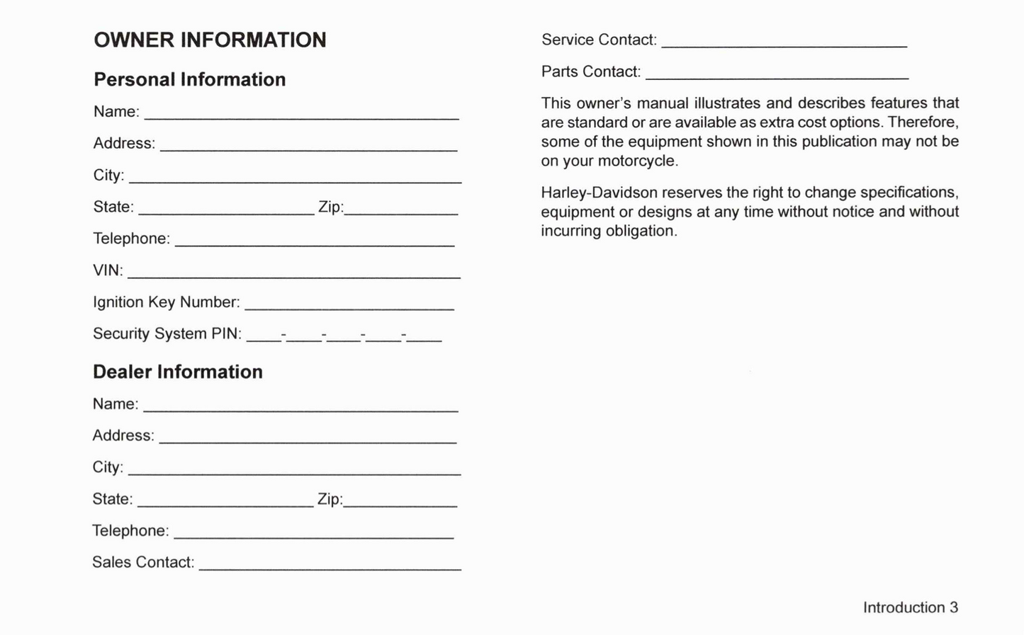 2017 Harley-Davidson FXSE Owner's Manual | English