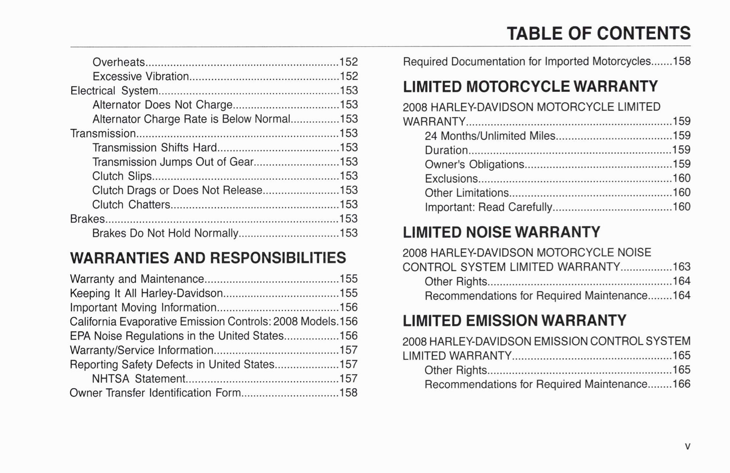 2008 Harley-Davidson Sportster Owner's Manual | English