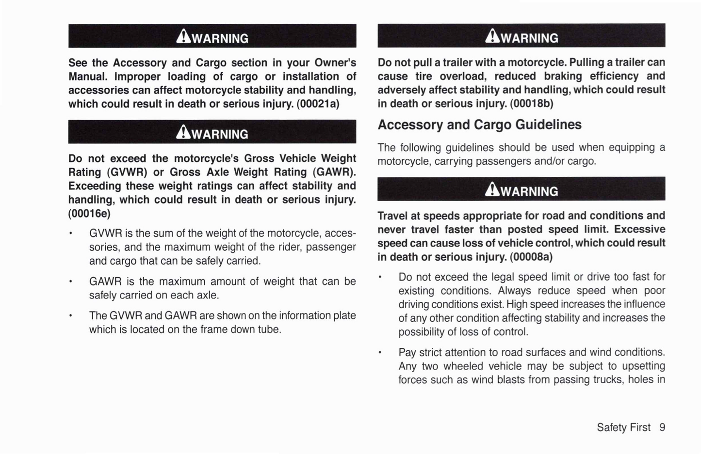 2008 Harley-Davidson Sportster Owner's Manual | English